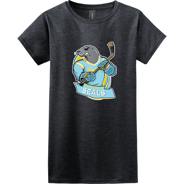 Atlantic City Seals Softstyle Ladies T-Shirt