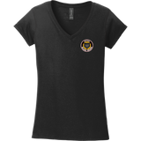 Dupage Black Bears Softstyle Ladies Fit V-Neck T-Shirt