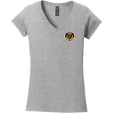Dupage Black Bears Softstyle Ladies Fit V-Neck T-Shirt