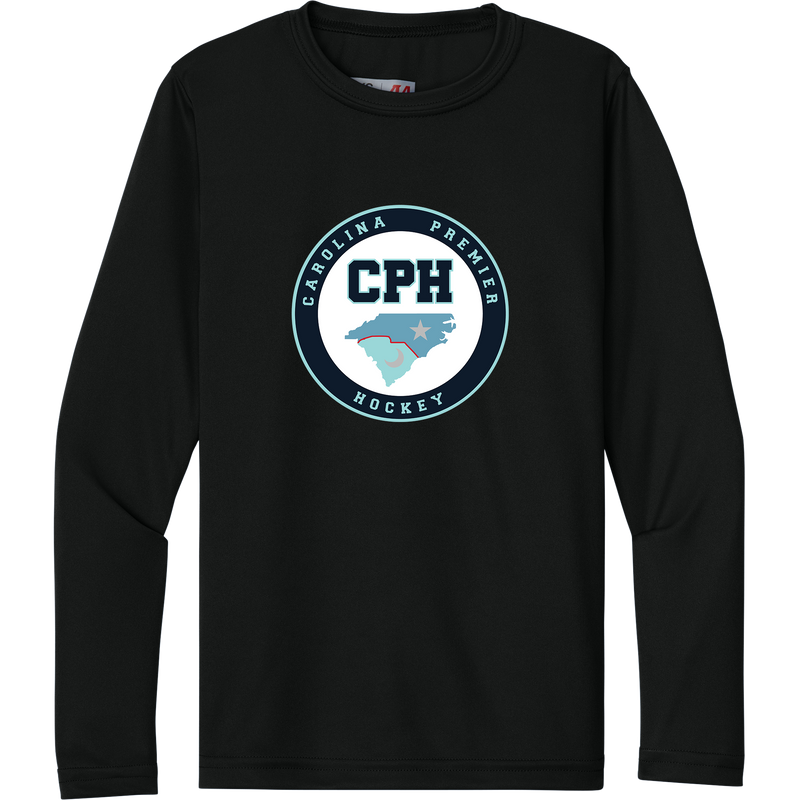 Carolina Premier Hockey Youth Cooling Performance Long Sleeve Tee