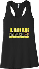MD Jr. Black Bears Womens Jersey Racerback Tank