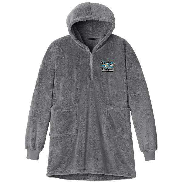 Boca Barracudas Plush Poncho