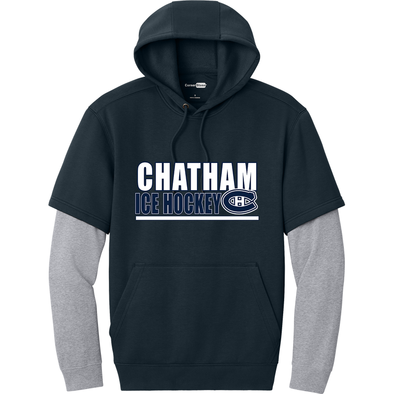 Chatham Hockey Tough Fleece Layered Hoodie