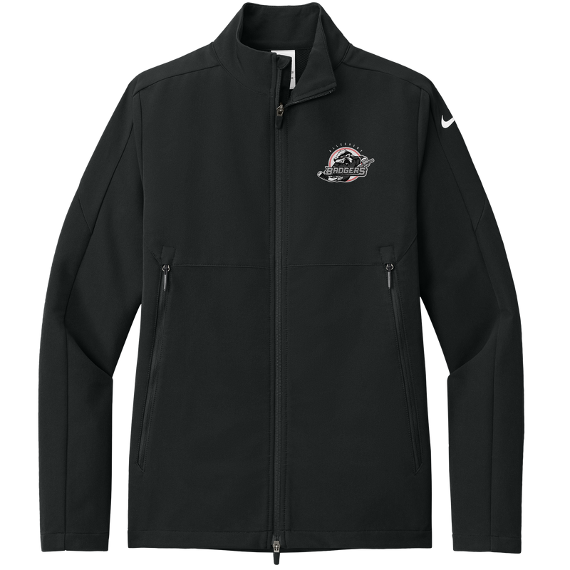 Allegheny Badgers Nike Full-Zip Soft Shell Jacket