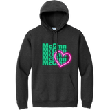 McGinn Elementary 'Neon Heart' Essential Fleece Pullover Hooded Sweatshirt