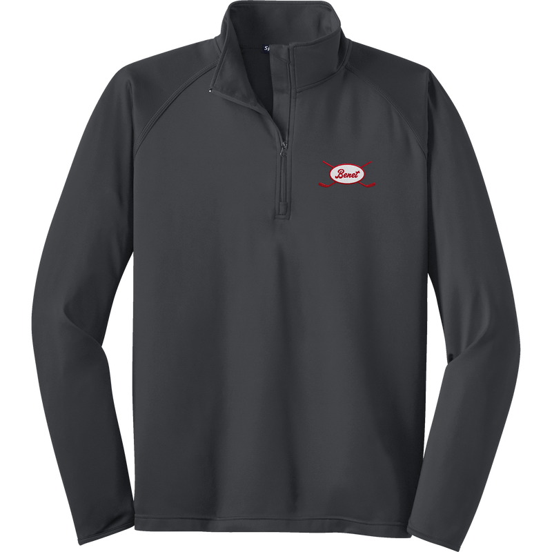 Benet Hockey Sport-Wick Stretch 1/4-Zip Pullover